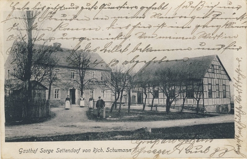 Gasthof Sorge-Settendorf von Richard Schumann